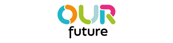 Our Future logo footer